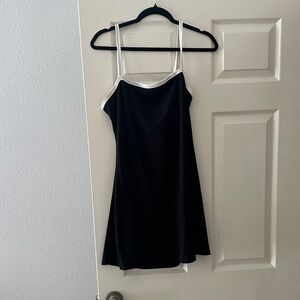 Black exercise dress